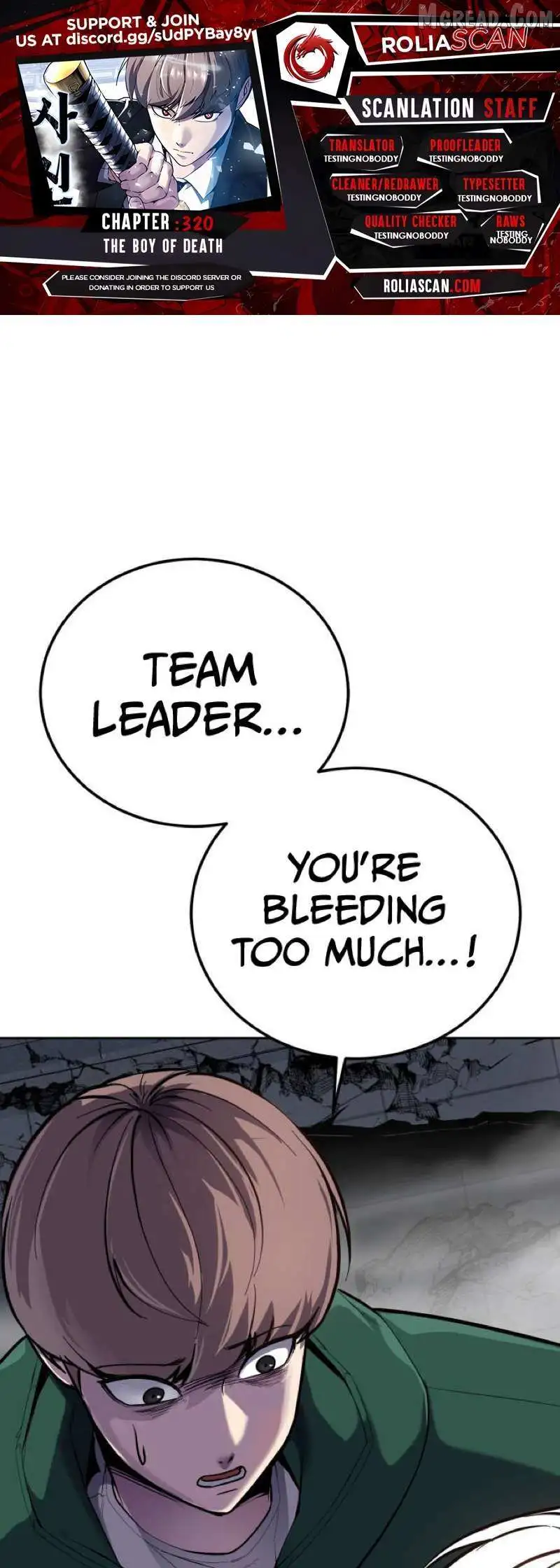 The Boy of Death Chapter 320 page 1