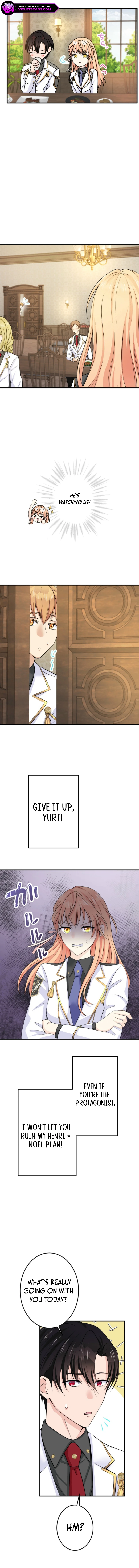 The Caring Young Lady Wants to Be a Wall Chapter 16 page 9