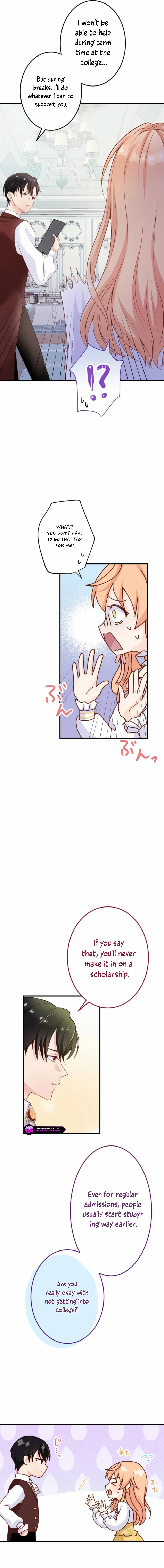 The Caring Young Lady Wants to Be a Wall Chapter 4 page 17