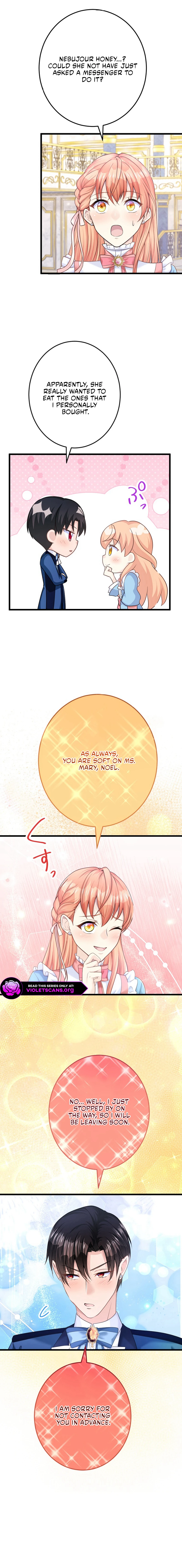 The Caring Young Lady Wants to Be a Wall Chapter 60 page 9