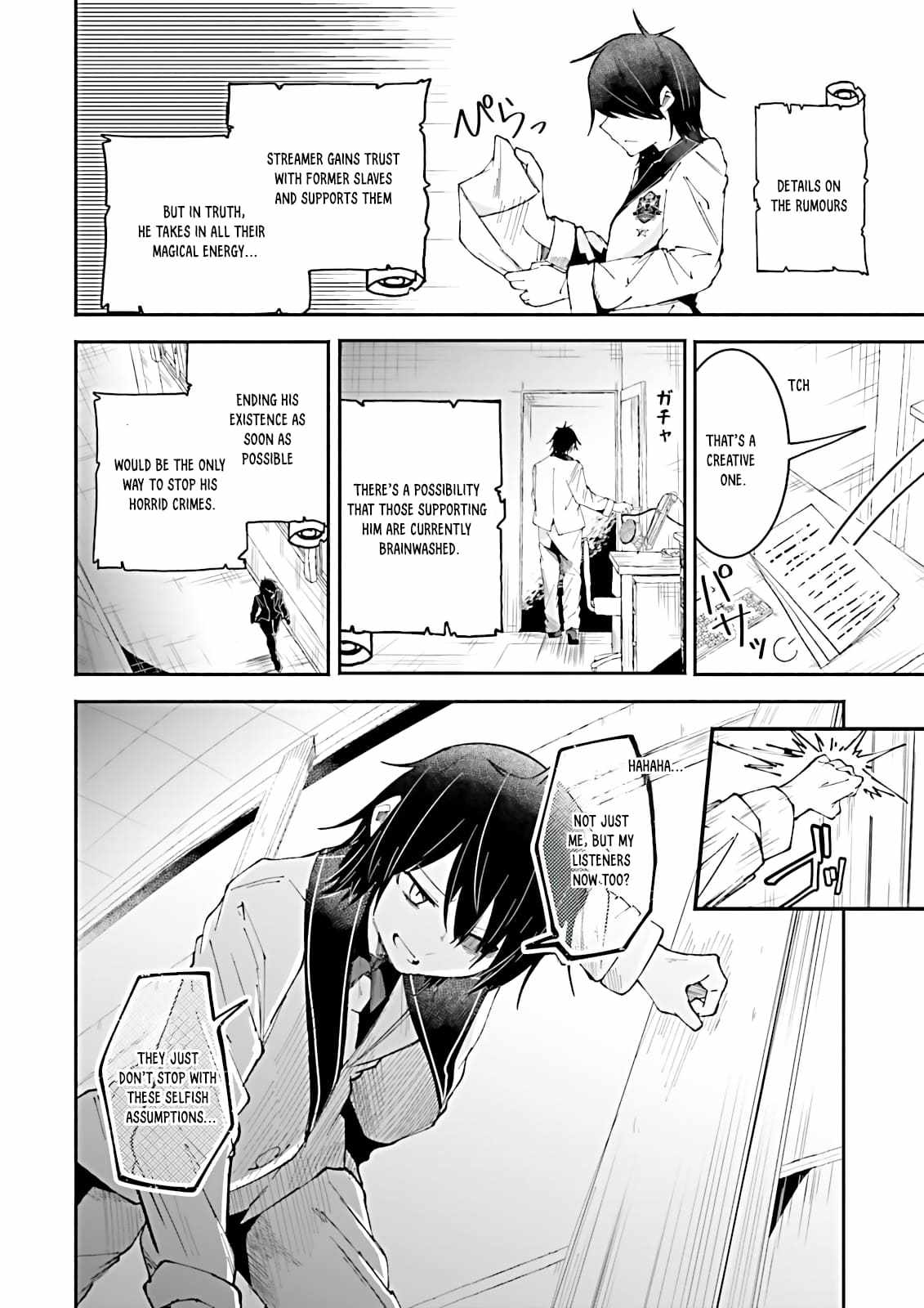 The Case In Which Streaming In Another World Led To The Creation Of A Massive Yandere Following Chapter 16 page 8