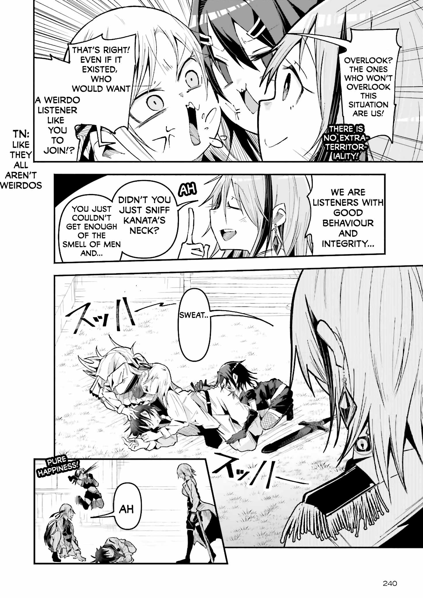 The Case In Which Streaming In Another World Led To The Creation Of A Massive Yandere Following Chapter 34 page 10