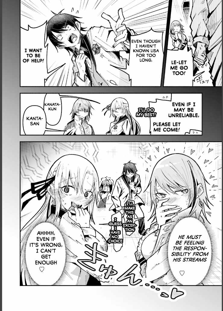 The Case In Which Streaming In Another World Led To The Creation Of A Massive Yandere Following Chapter 35 page 8