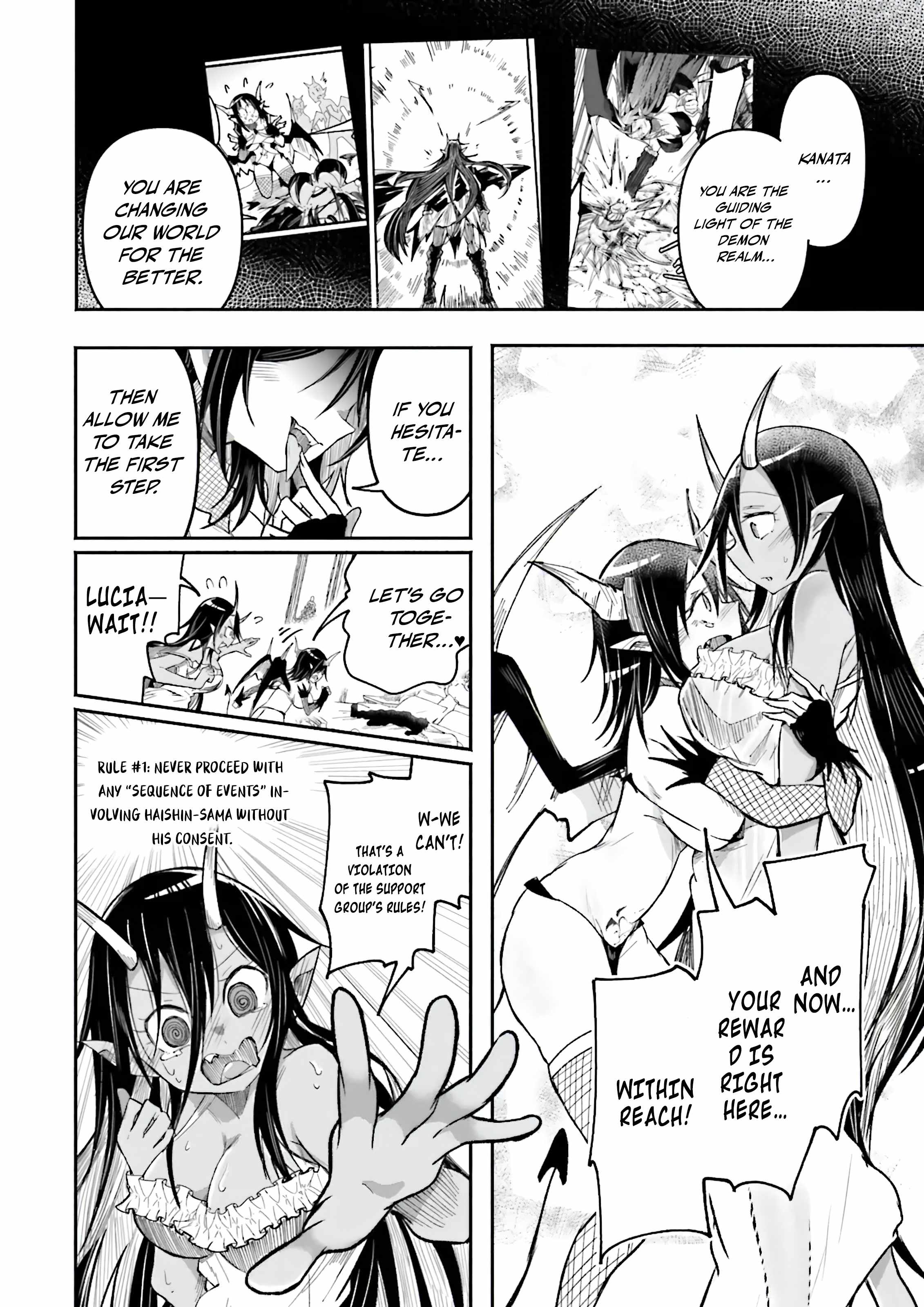 The Case In Which Streaming In Another World Led To The Creation Of A Massive Yandere Following Chapter 44 page 8