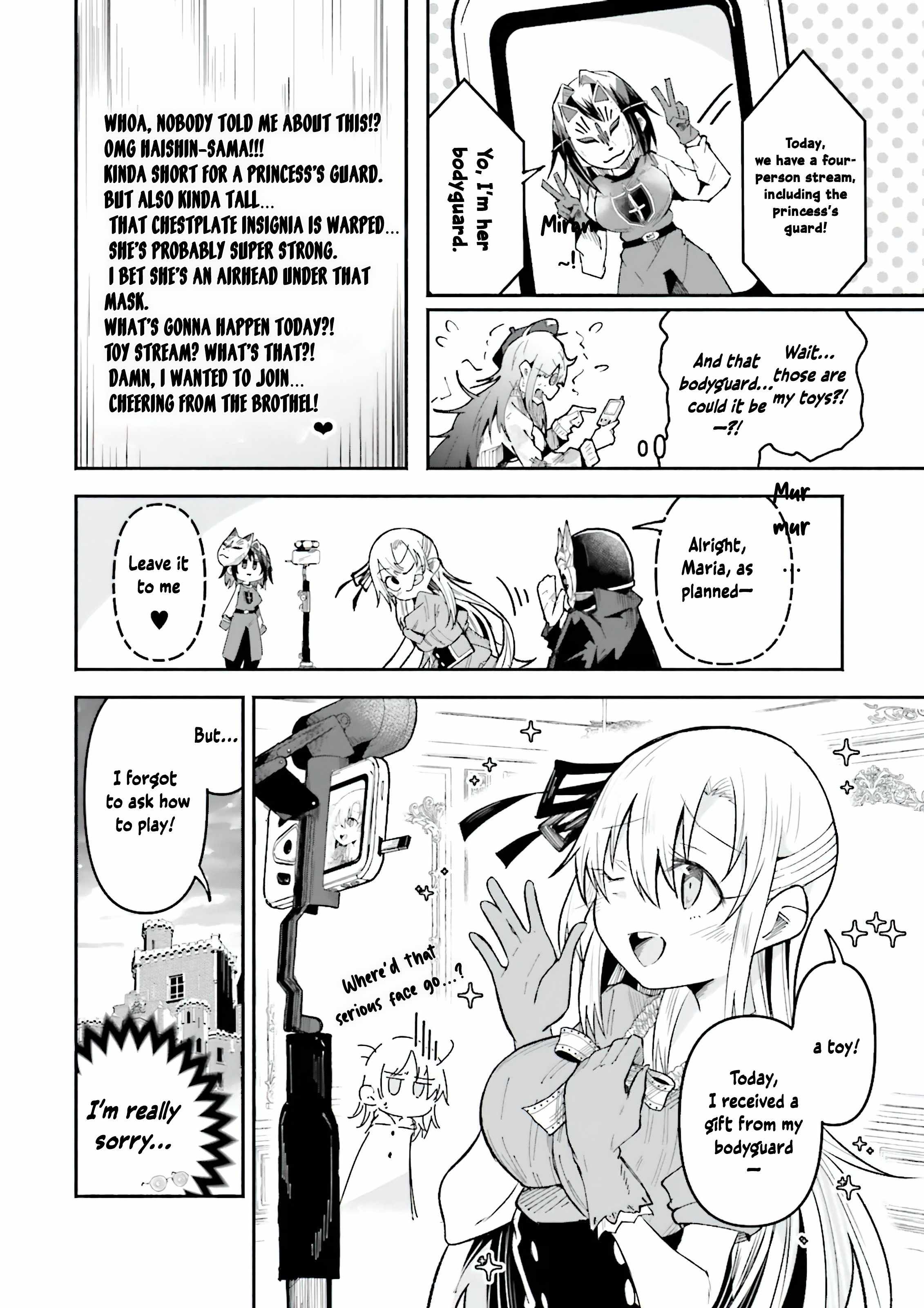 The Case In Which Streaming In Another World Led To The Creation Of A Massive Yandere Following Chapter 46.2 page 5