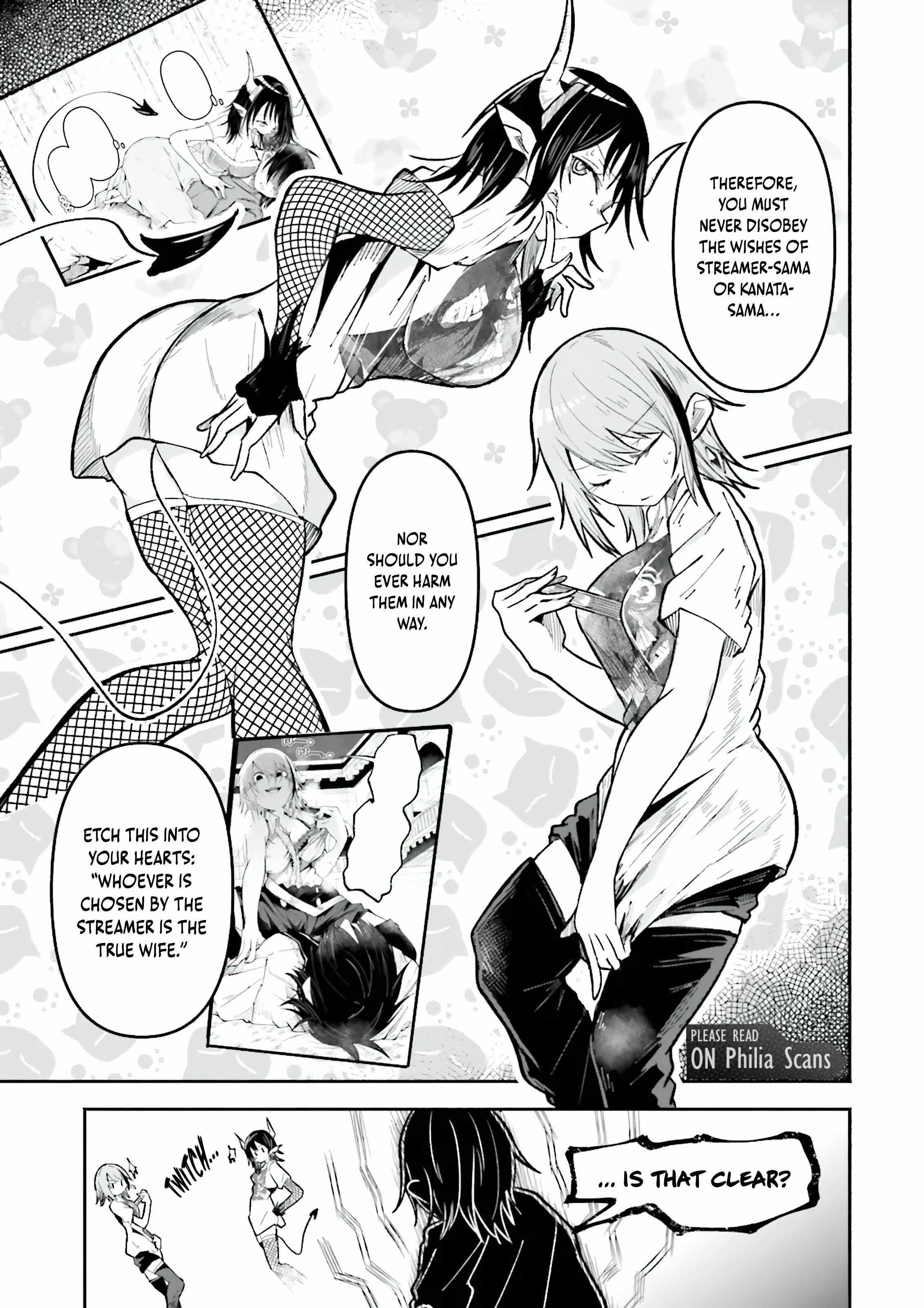 The Case In Which Streaming In Another World Led To The Creation Of A Massive Yandere Following Chapter 48.1 page 7
