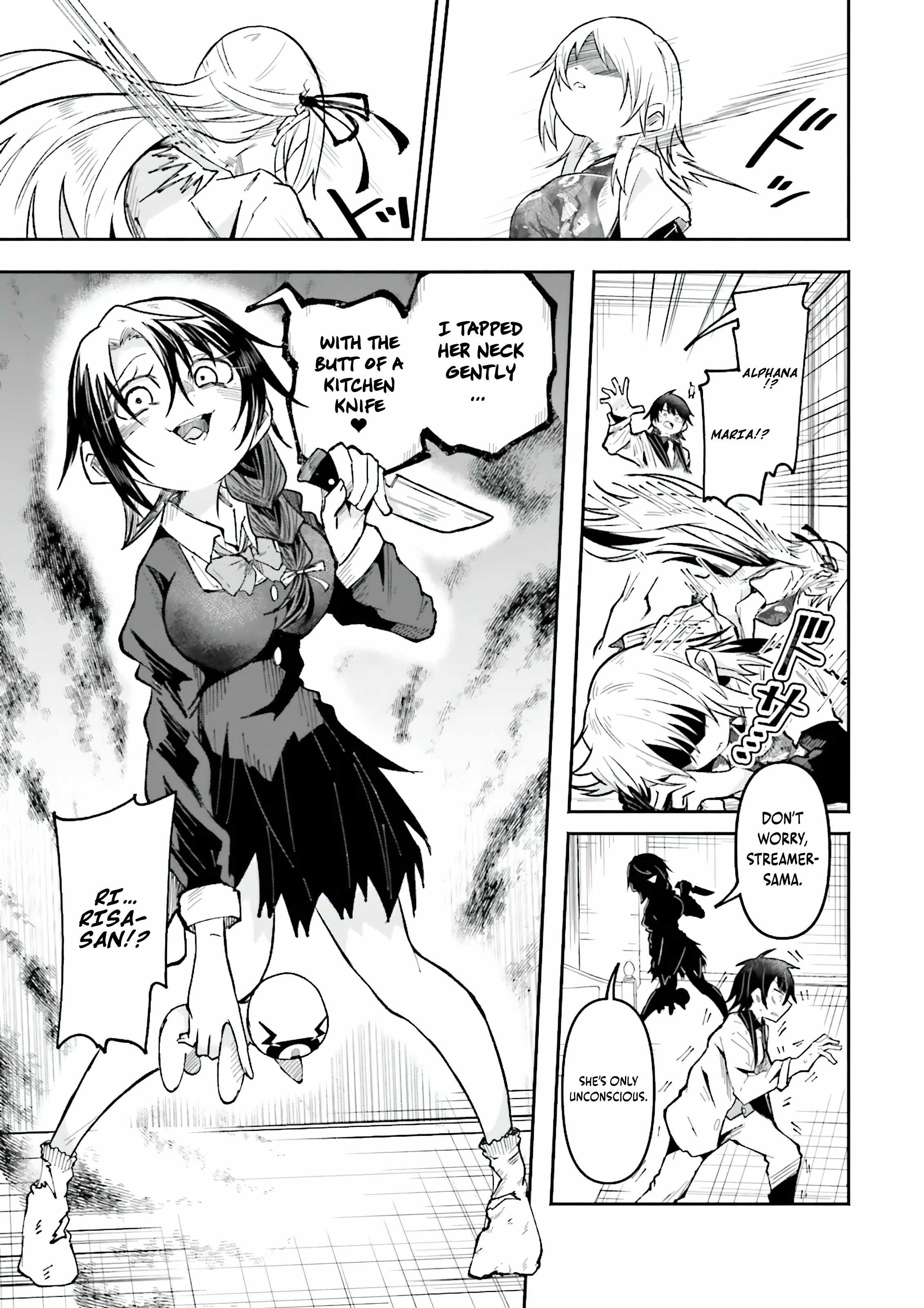 The Case In Which Streaming In Another World Led To The Creation Of A Massive Yandere Following Chapter 48.2 page 3
