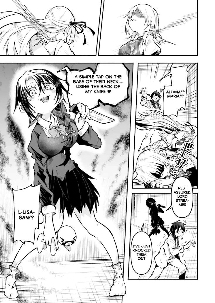The Case In Which Streaming In Another World Led To The Creation Of A Massive Yandere Following Chapter 48 page 12