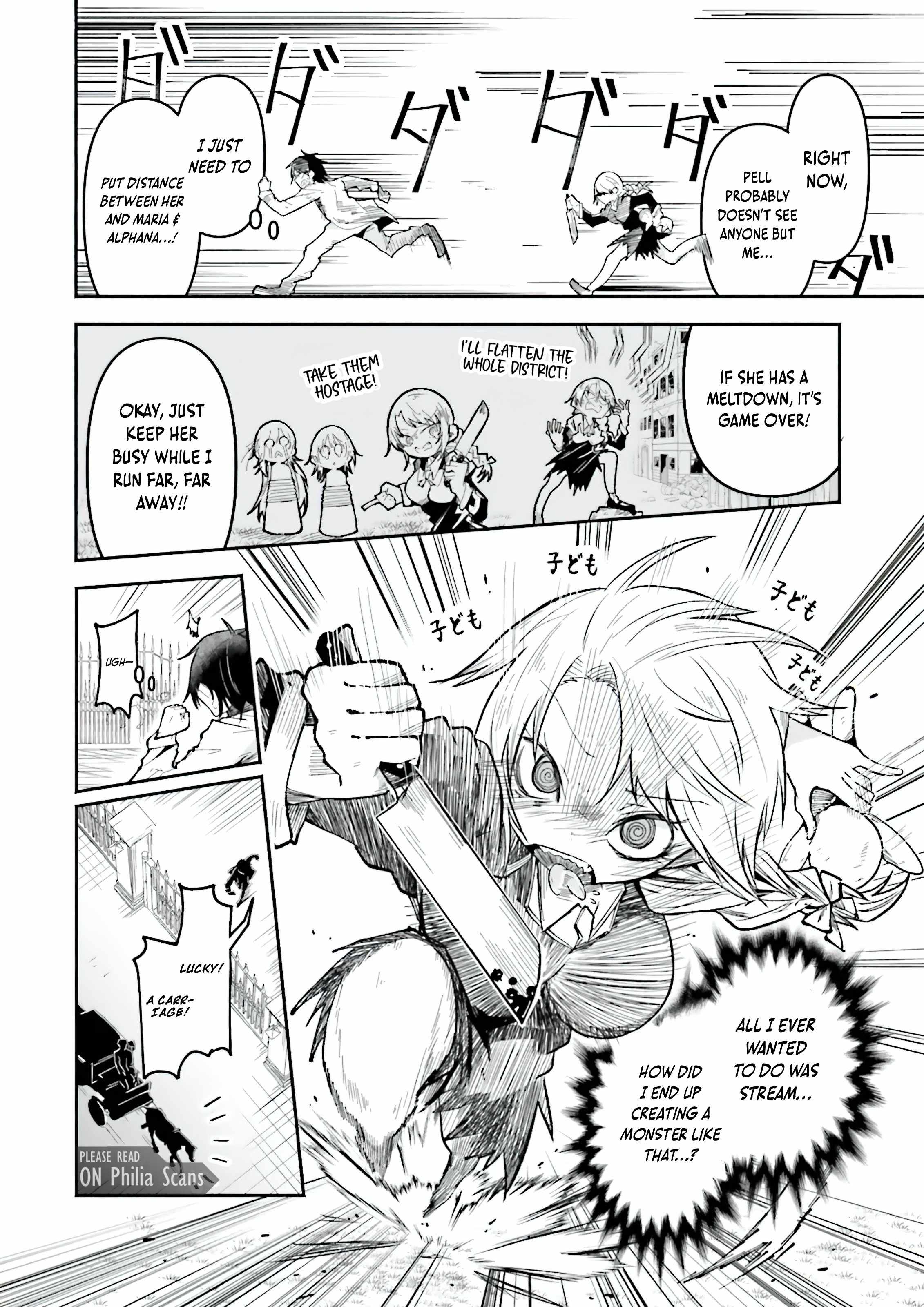The Case In Which Streaming In Another World Led To The Creation Of A Massive Yandere Following Chapter 49.1 page 8