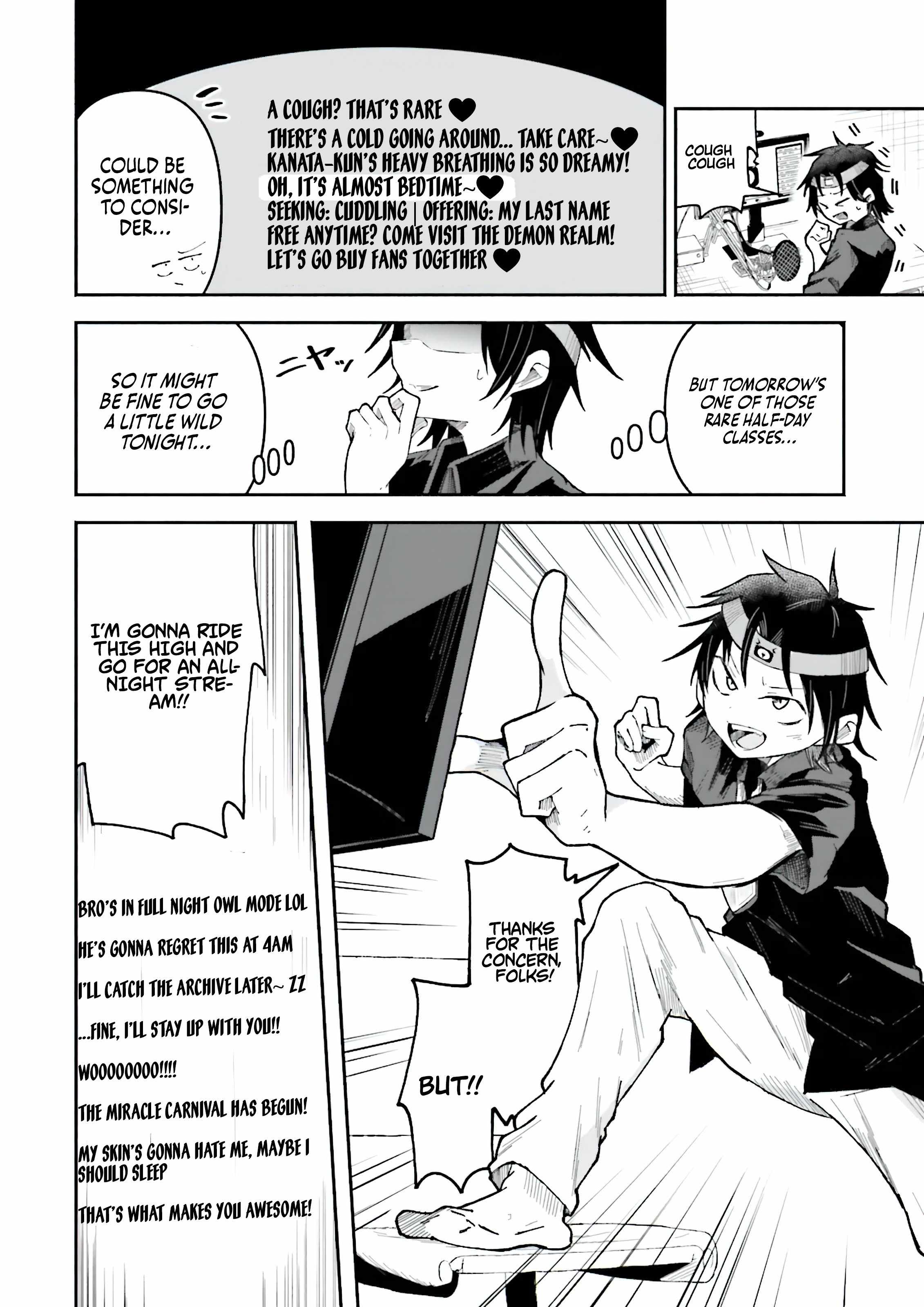 The Case In Which Streaming In Another World Led To The Creation Of A Massive Yandere Following Chapter 52.1 page 2