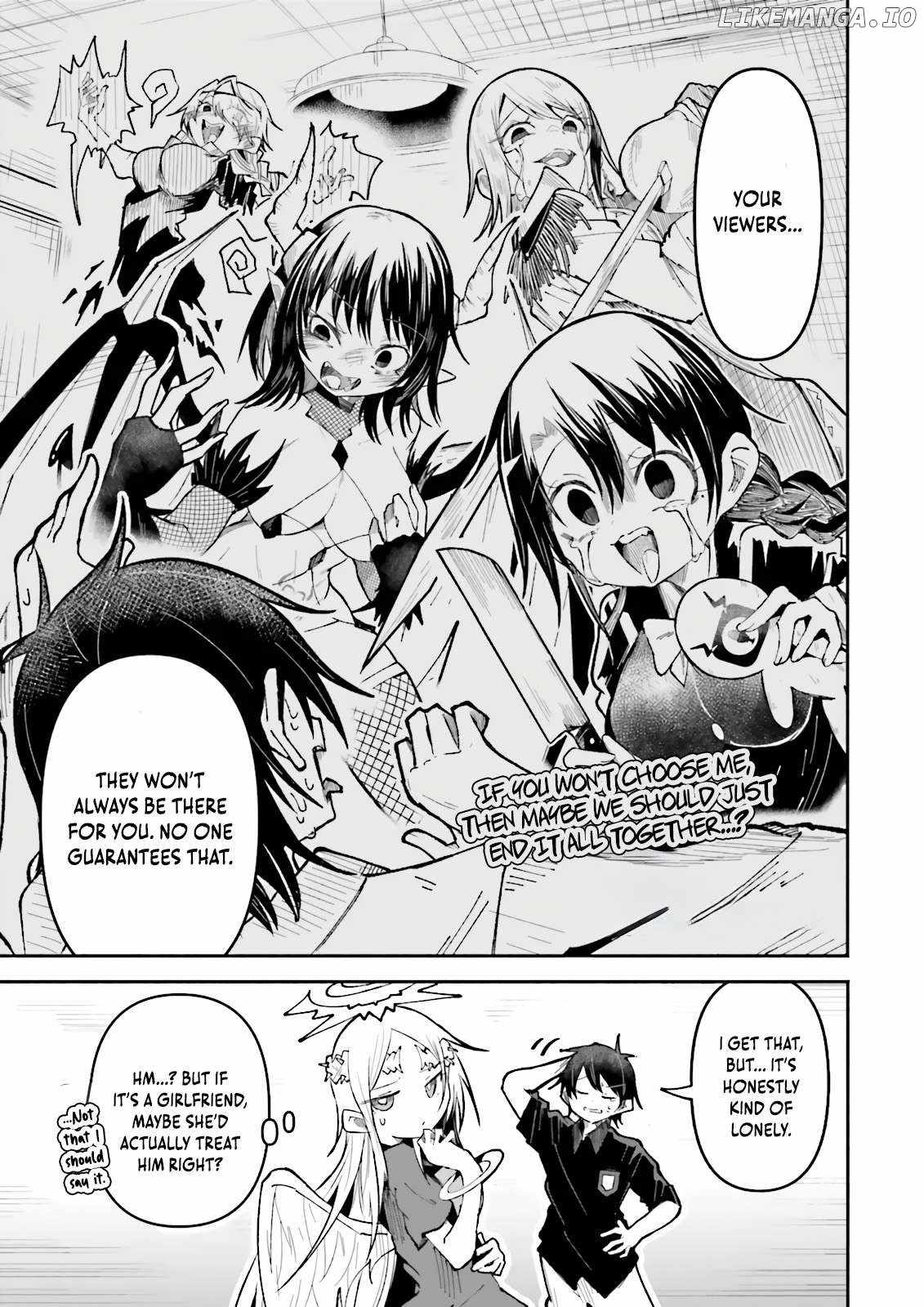 The Case In Which Streaming In Another World Led To The Creation Of A Massive Yandere Following Chapter 53.2 page 3