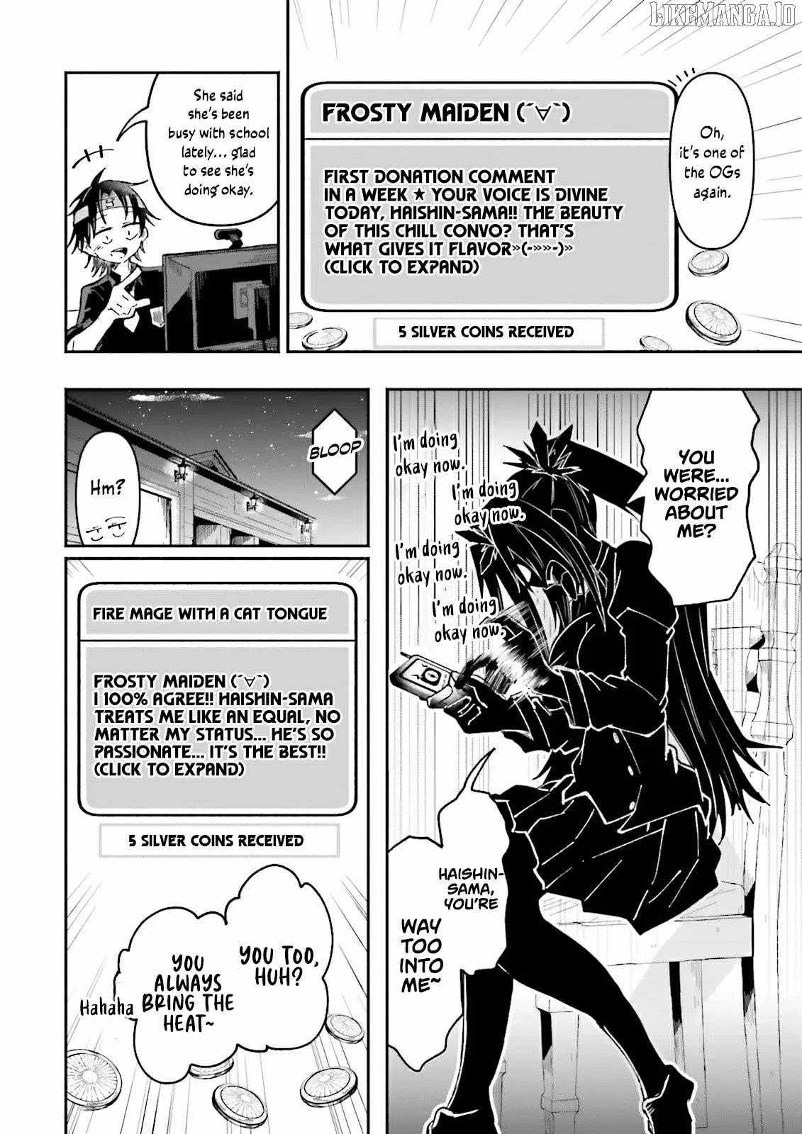 The Case In Which Streaming In Another World Led To The Creation Of A Massive Yandere Following Chapter 54.1 page 2