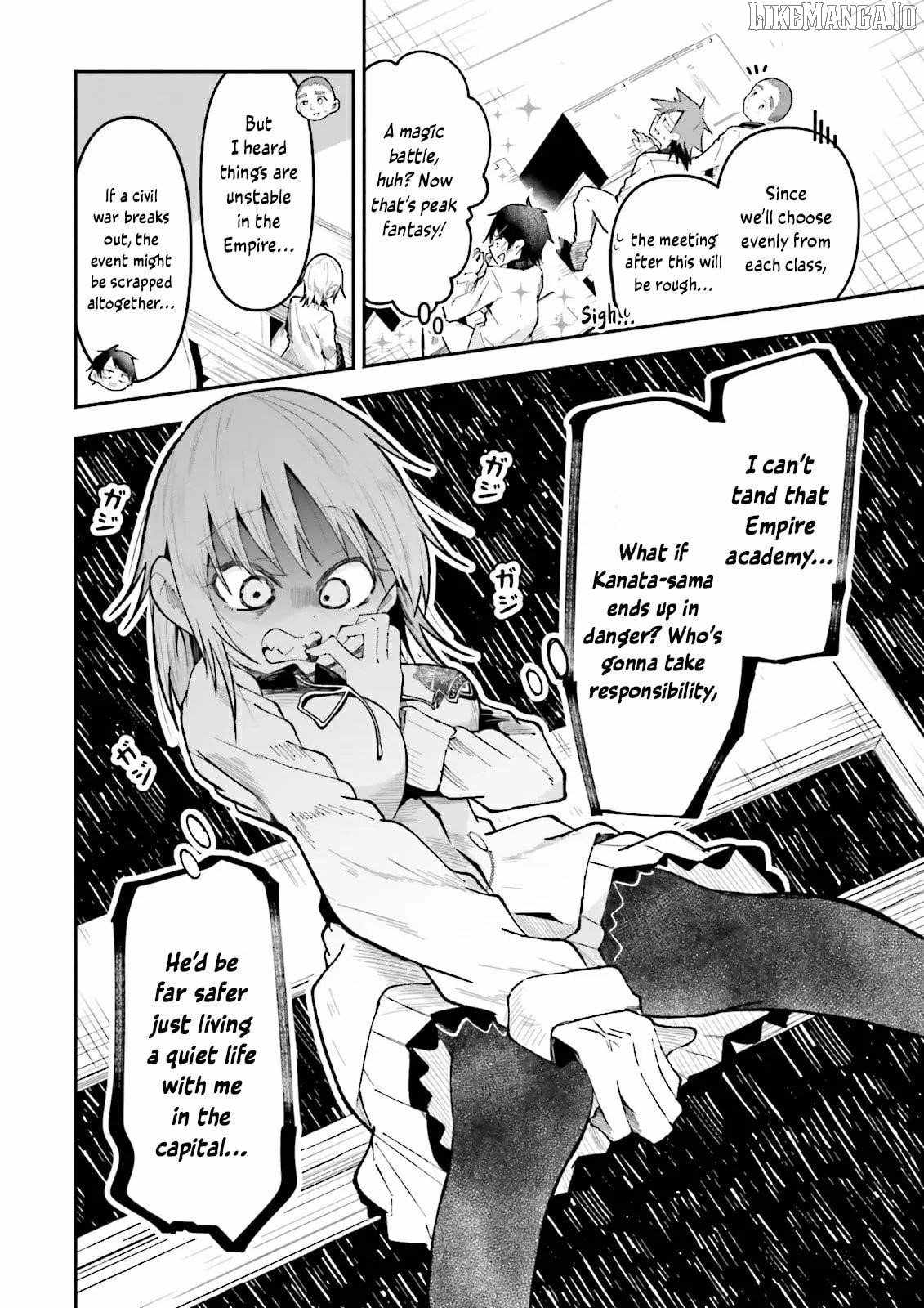 The Case In Which Streaming In Another World Led To The Creation Of A Massive Yandere Following Chapter 54.1 page 8