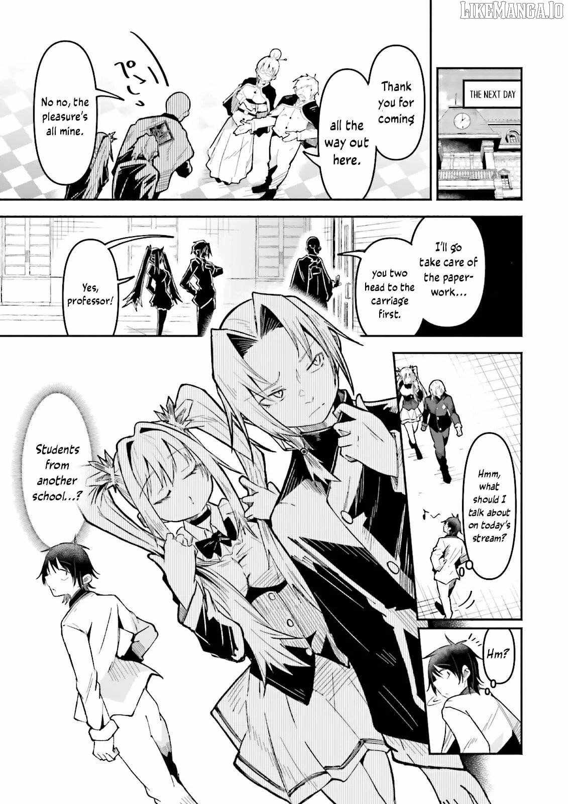 The Case In Which Streaming In Another World Led To The Creation Of A Massive Yandere Following Chapter 54.1 page 5
