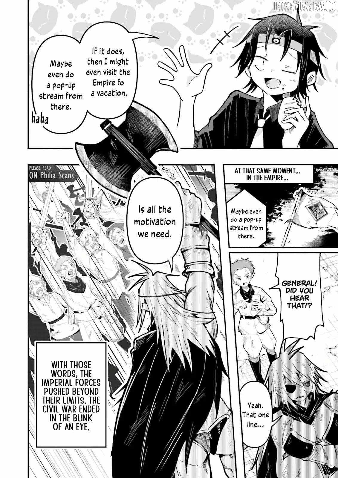 The Case In Which Streaming In Another World Led To The Creation Of A Massive Yandere Following Chapter 54.2 page 4