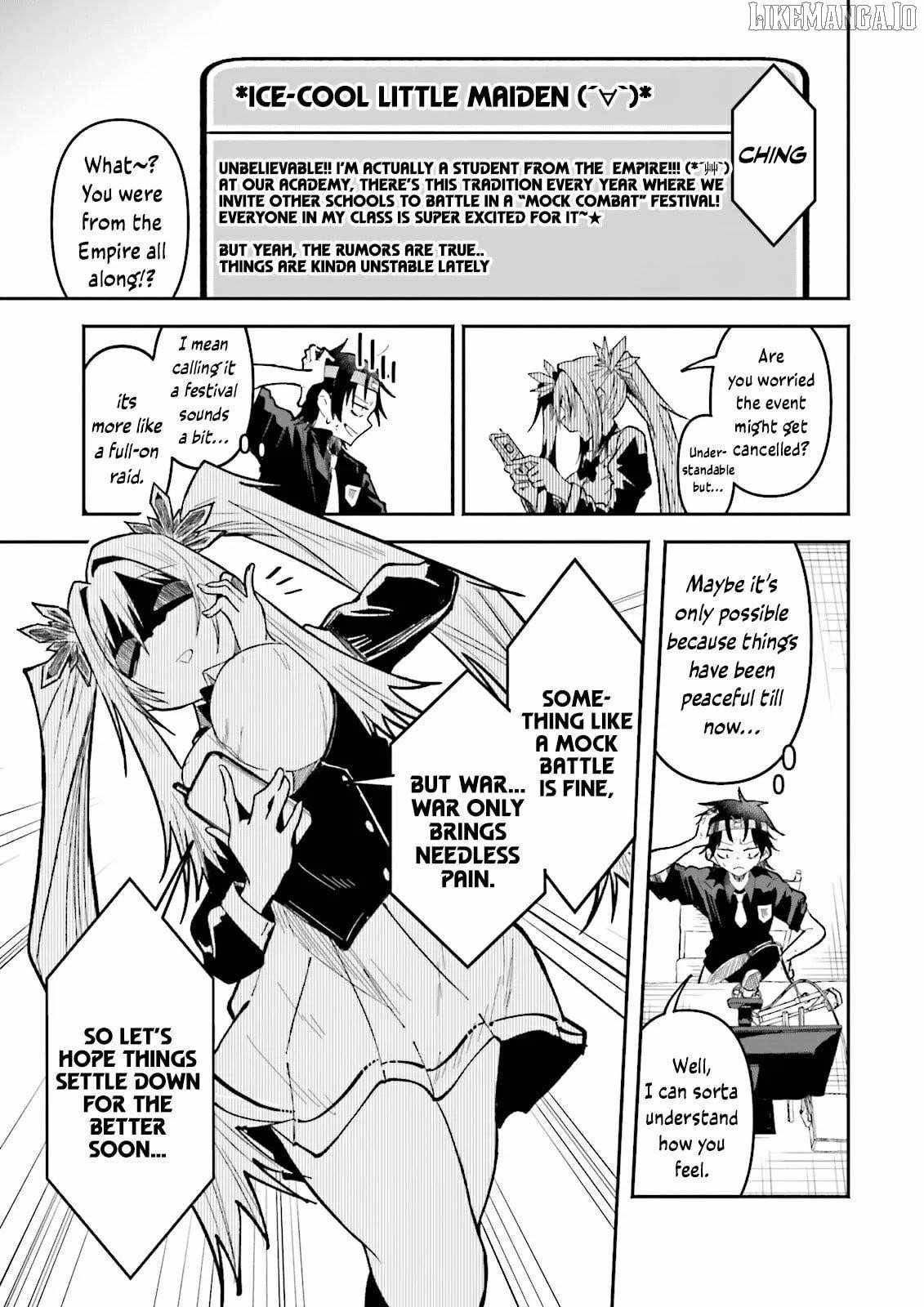 The Case In Which Streaming In Another World Led To The Creation Of A Massive Yandere Following Chapter 54.2 page 3