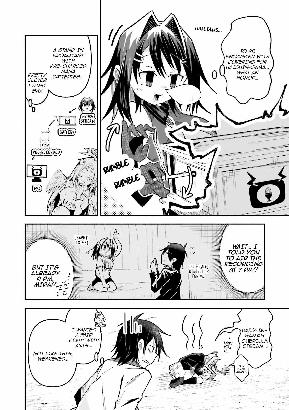 The Case In Which Streaming In Another World Led To The Creation Of A Massive Yandere Following Chapter 57.1 page 8