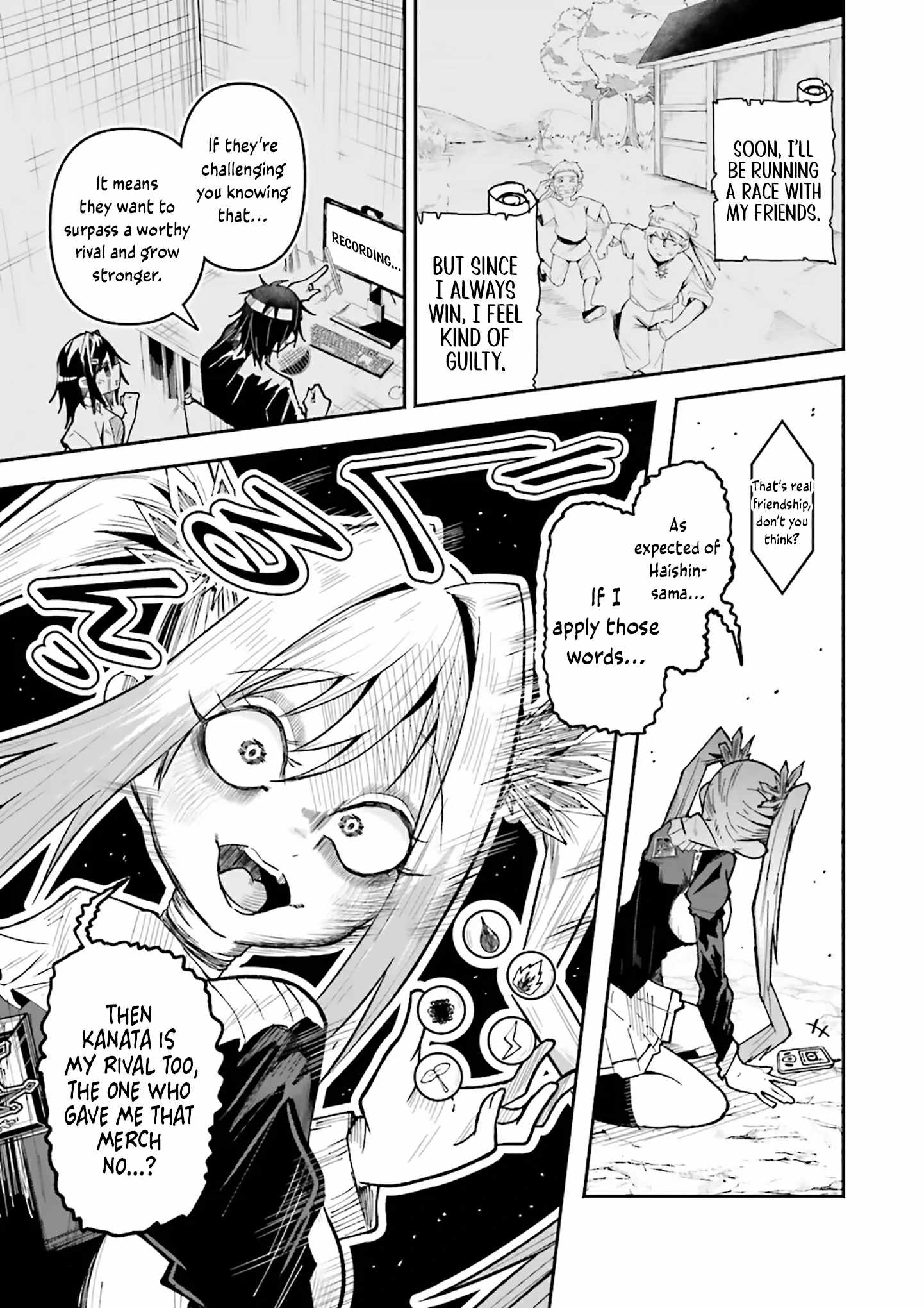 The Case In Which Streaming In Another World Led To The Creation Of A Massive Yandere Following Chapter 57.2 page 1
