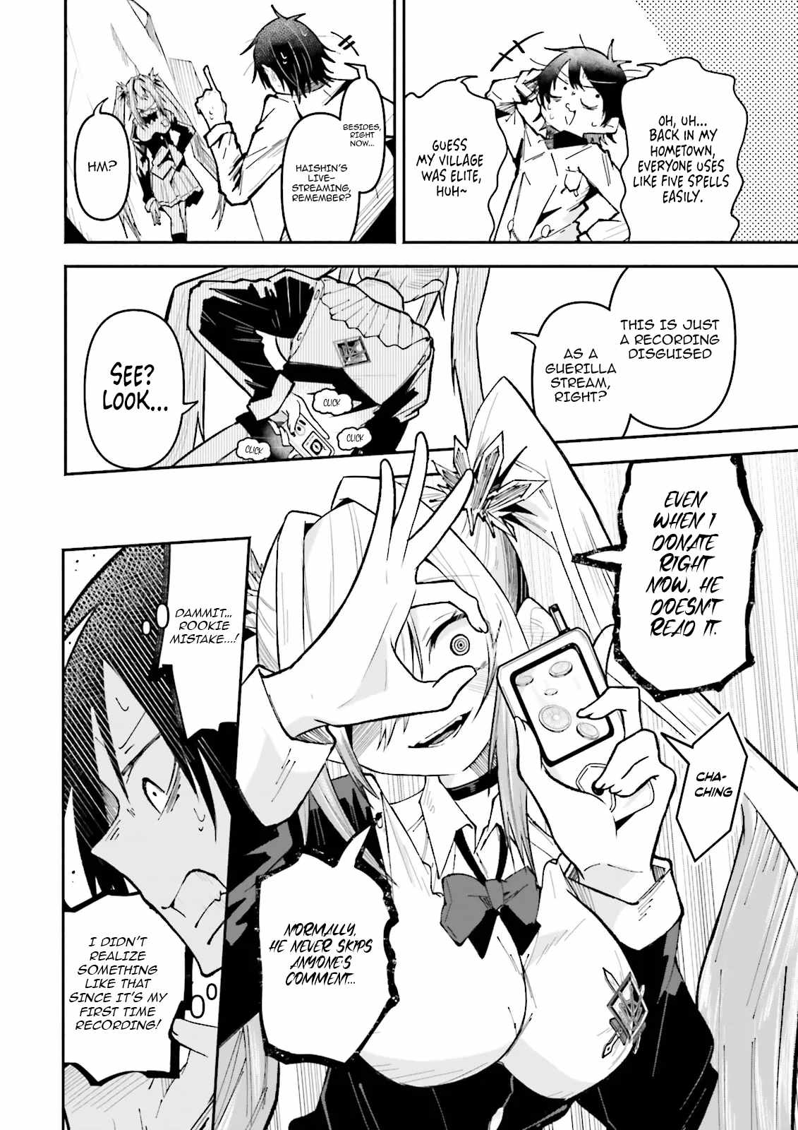 The Case In Which Streaming In Another World Led To The Creation Of A Massive Yandere Following Chapter 58.1 page 6