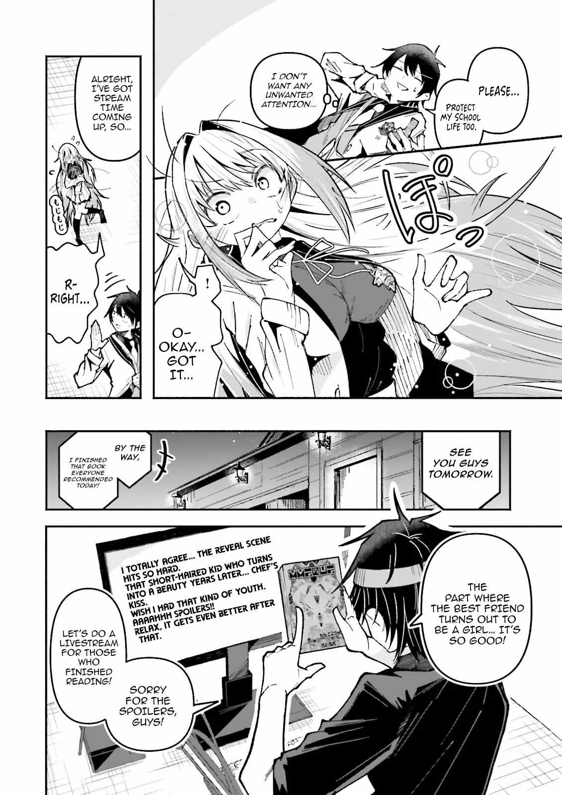 The Case In Which Streaming In Another World Led To The Creation Of A Massive Yandere Following Chapter 59.1 page 10