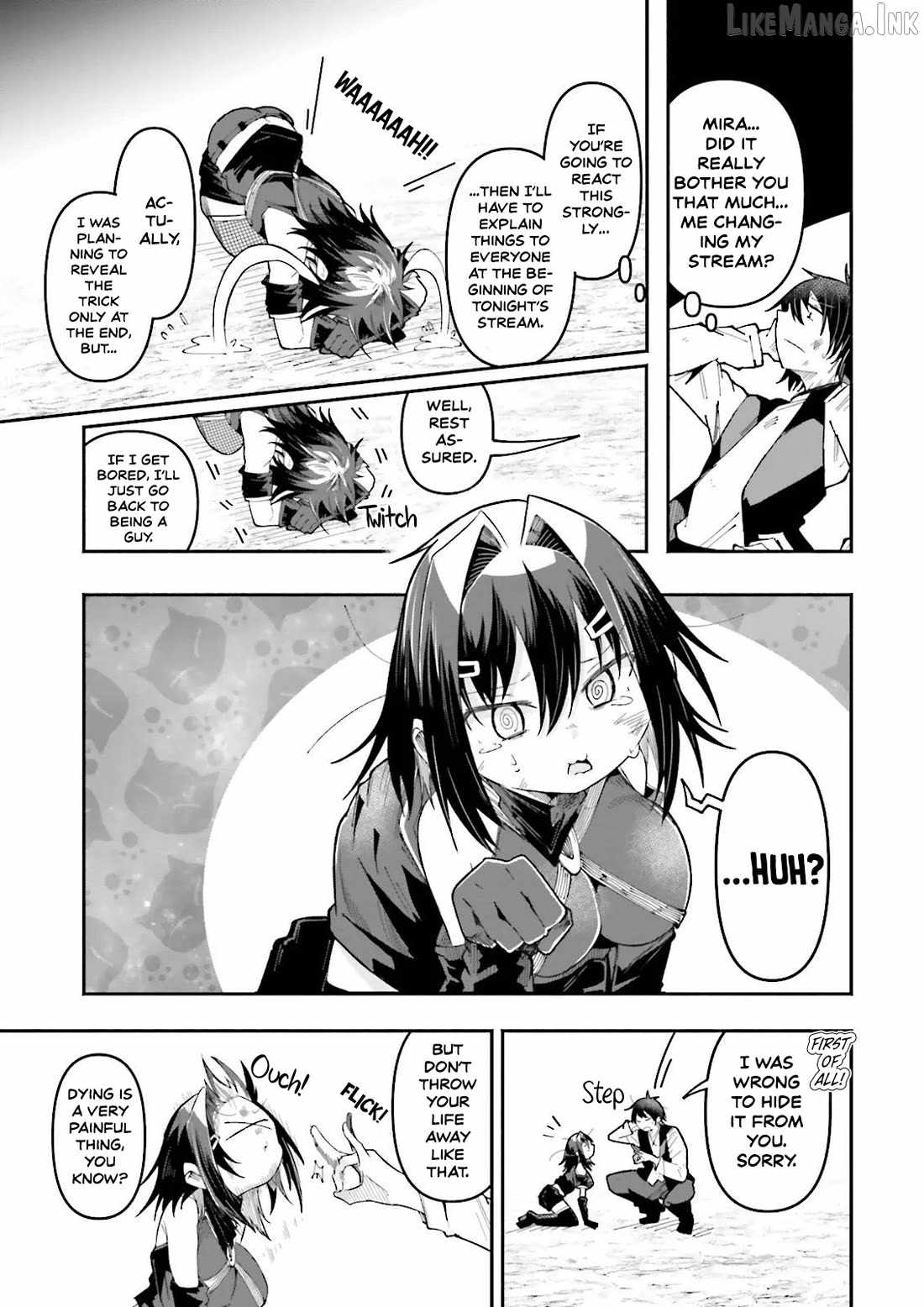 The Case In Which Streaming In Another World Led To The Creation Of A Massive Yandere Following Chapter 65 page 14