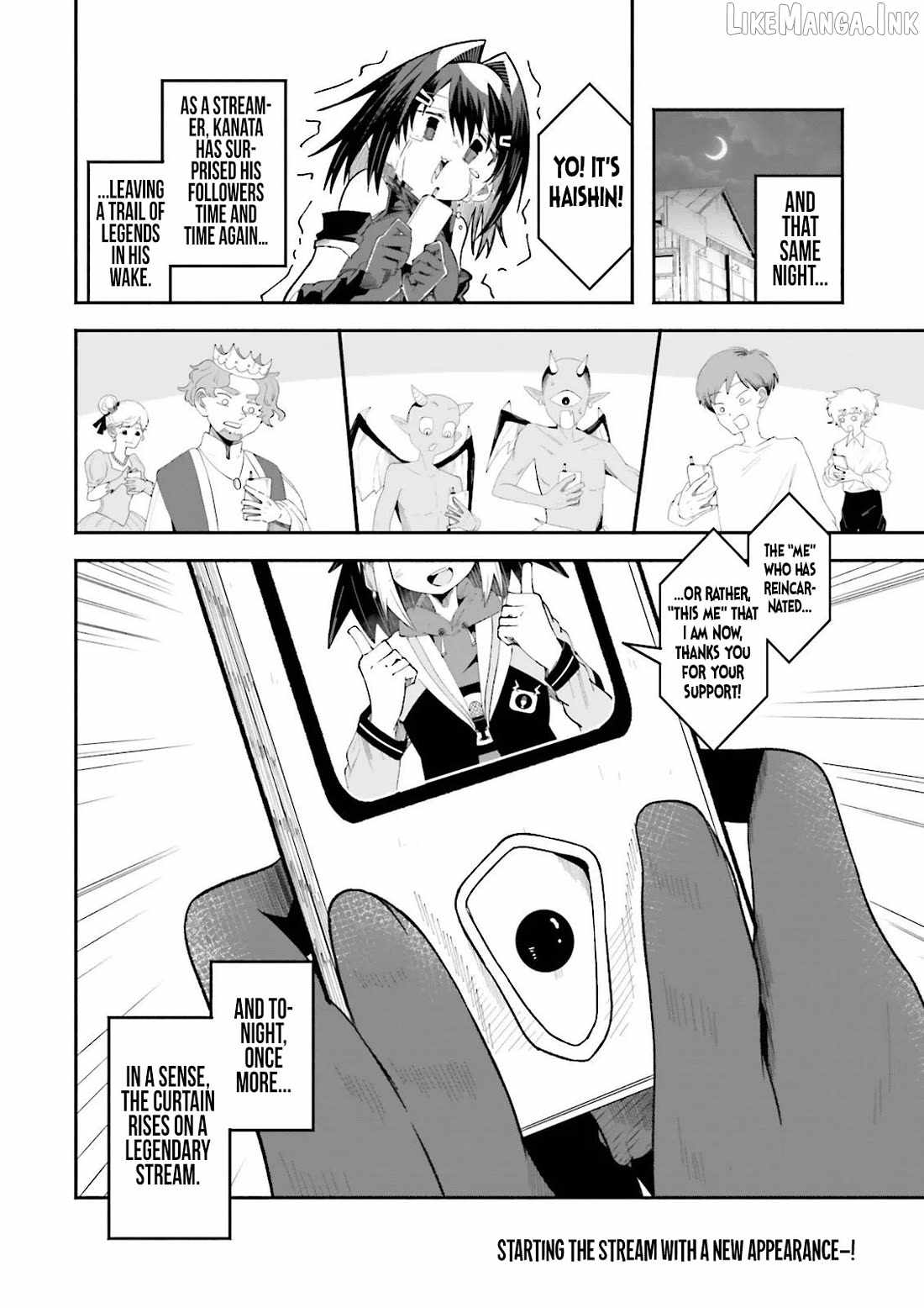 The Case In Which Streaming In Another World Led To The Creation Of A Massive Yandere Following Chapter 65 page 19