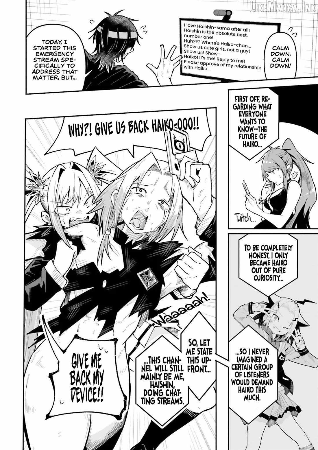 The Case In Which Streaming In Another World Led To The Creation Of A Massive Yandere Following Chapter 67 page 13