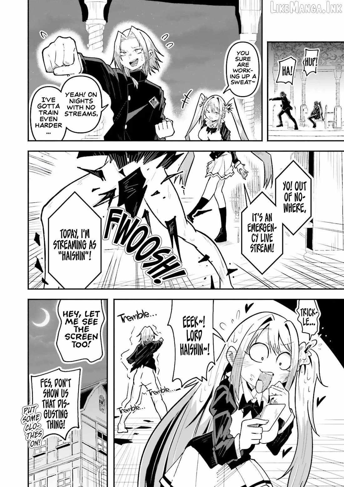 The Case In Which Streaming In Another World Led To The Creation Of A Massive Yandere Following Chapter 67 page 11