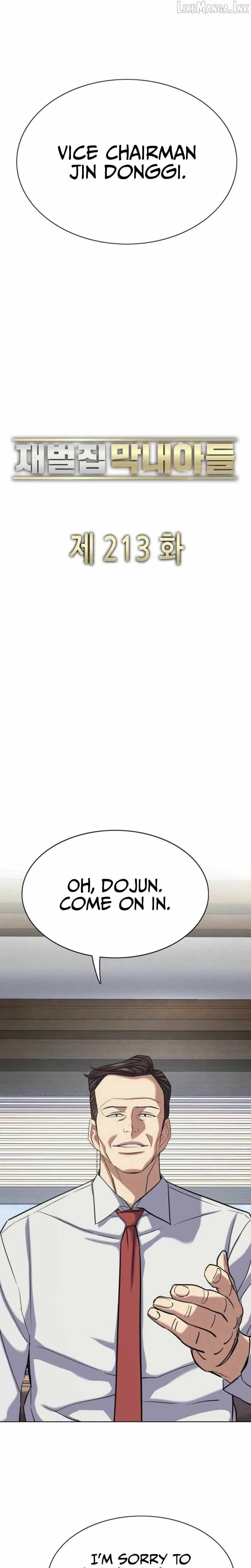 The Chaebeol’s Youngest Son Chapter 213 page 12