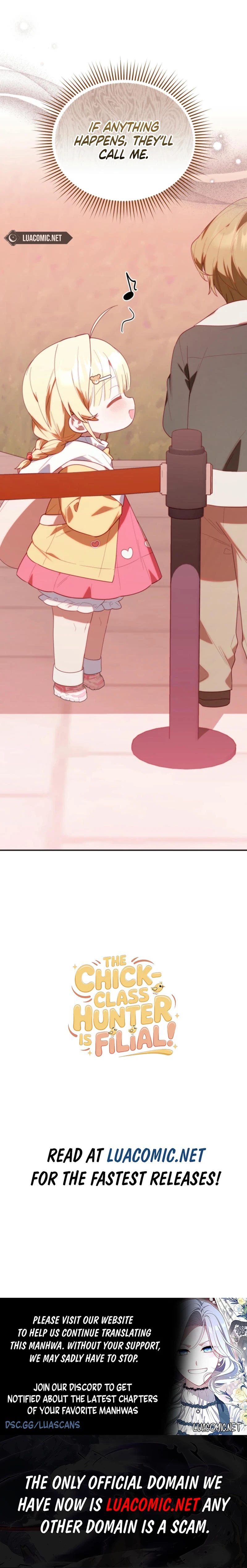 The Chick Class Hunter is on a Filial Duty! Chapter 27 page 10