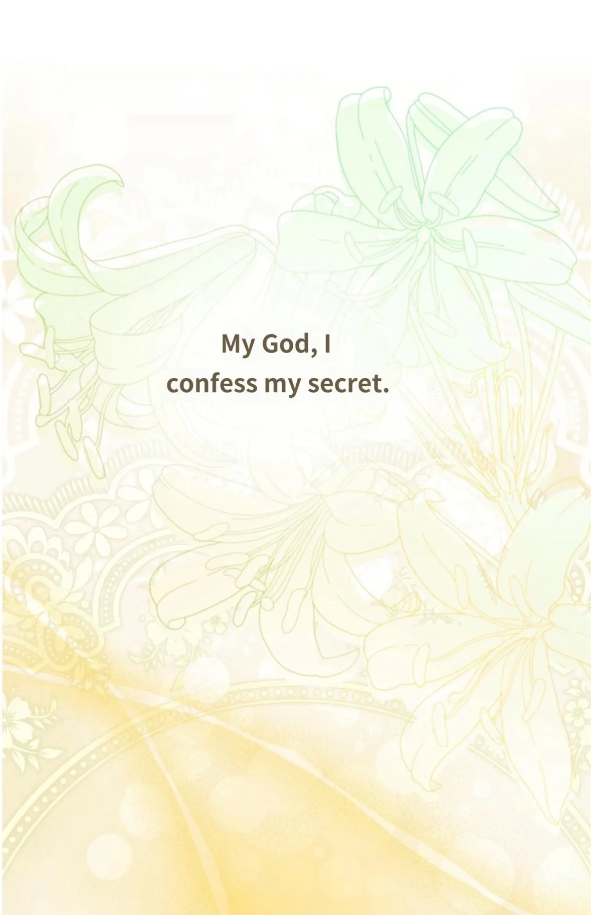 The Confession of an Apprentice Saint Chapter 0 page 1