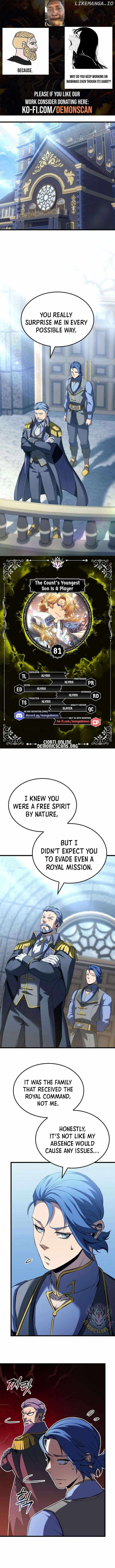 THE COUNT'S YOUNGEST SON IS A PLAYER Chapter 81 page 1