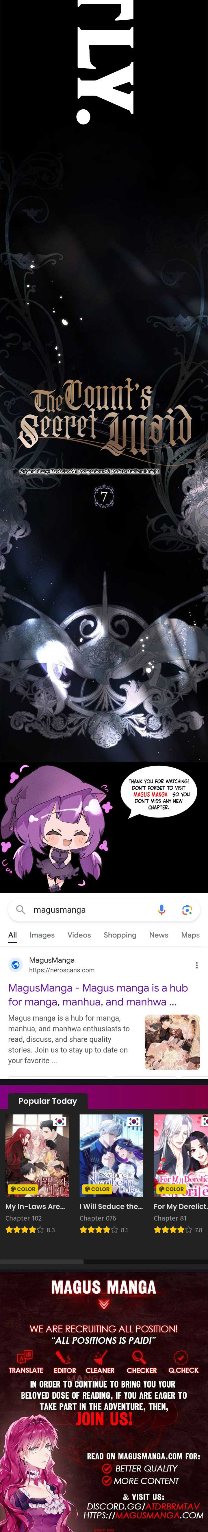 The Count’s Secret Maid Chapter 7 page 11