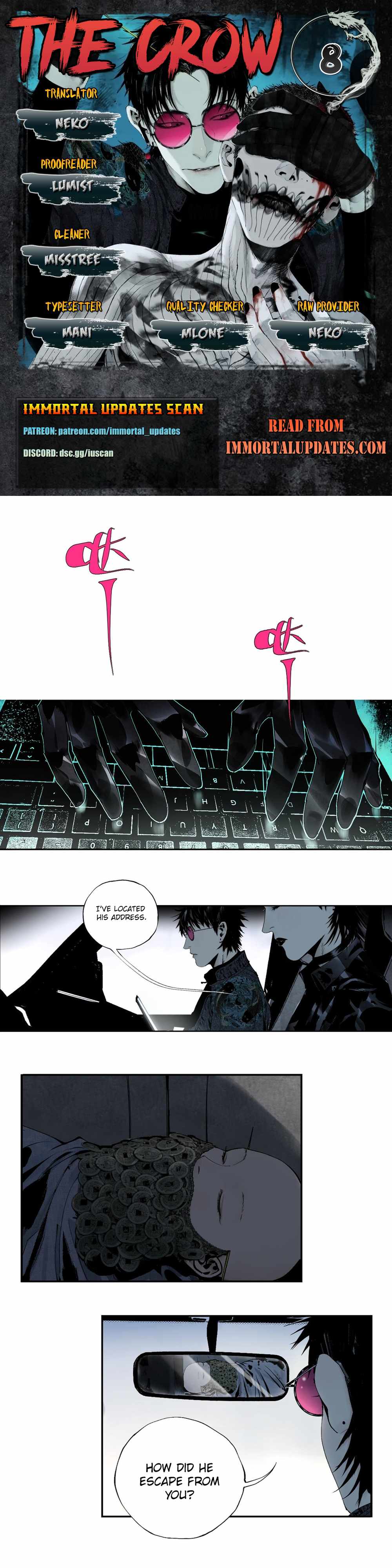 The Crow Chapter 8 page 1