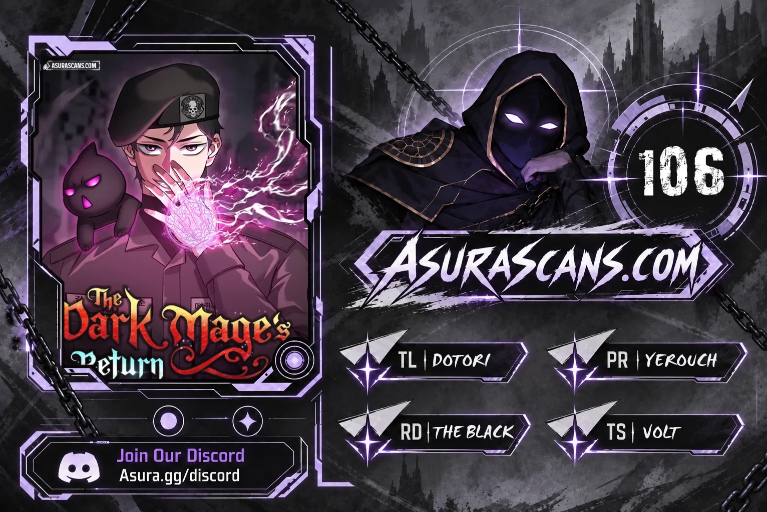The Dark Mage’s Return to Enlistment Chapter 106 page 1