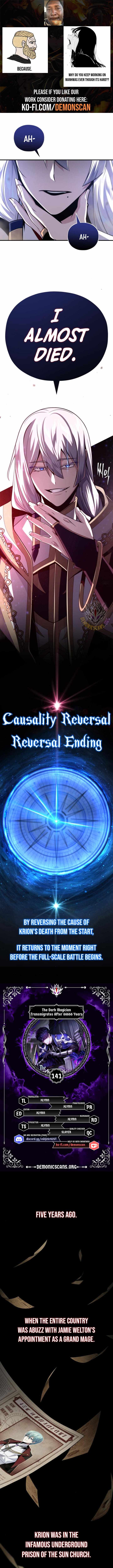 The Dark Magician Transmigrates After 66666 Years Chapter 141 page 1