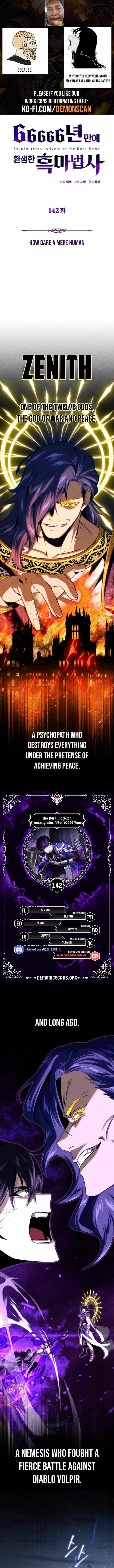 The Dark Magician Transmigrates After 66666 Years Chapter 142 page 1