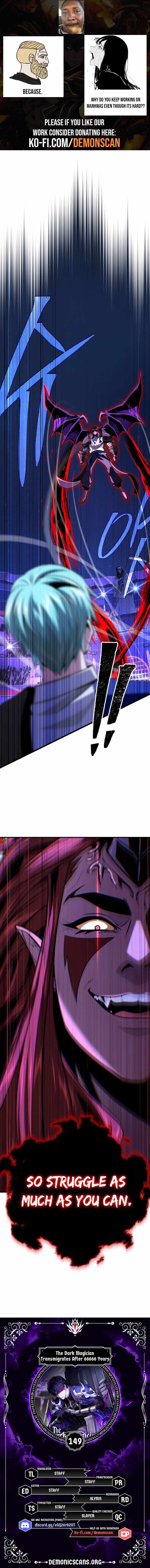 The Dark Magician Transmigrates After 66666 Years Chapter 149 page 1