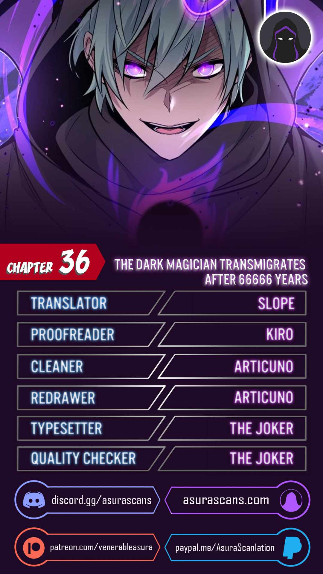 The Dark Magician Transmigrates After 66666 Years Chapter 36 page 1