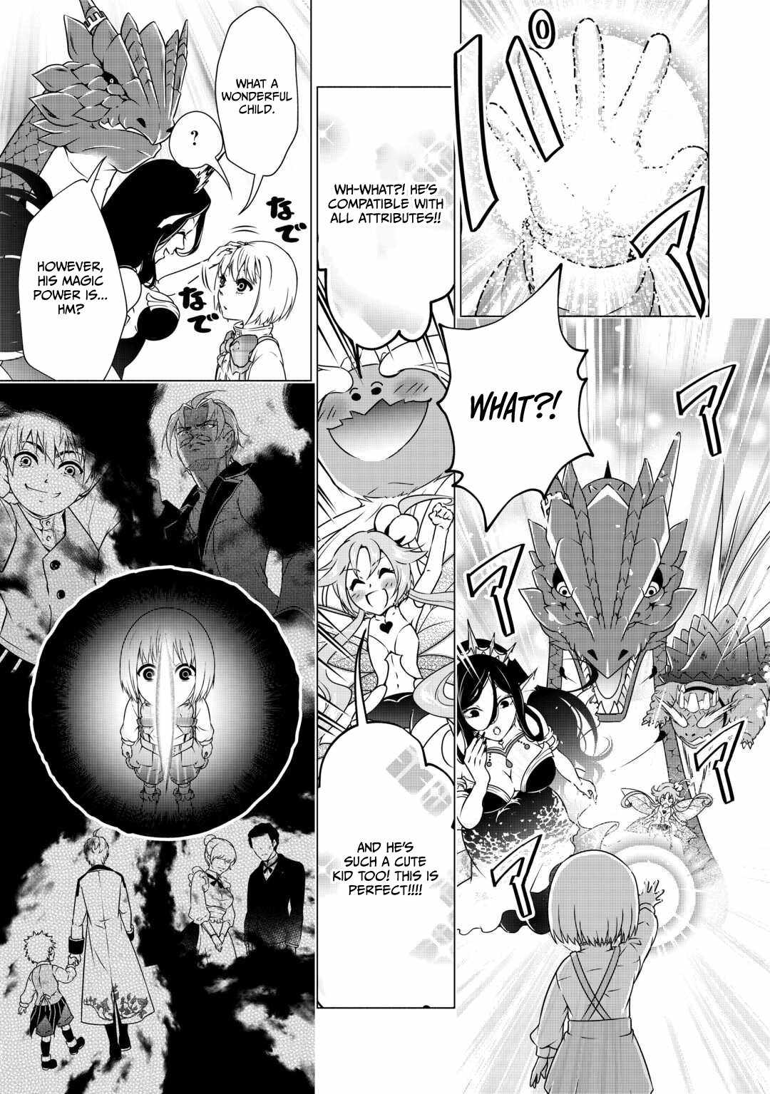 The Defective Noble with Zero Mana, Adored by the Four Great Elemental Kings Chapter 1 page 25