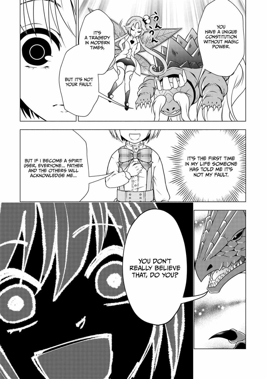 The Defective Noble with Zero Mana, Adored by the Four Great Elemental Kings Chapter 1 page 27