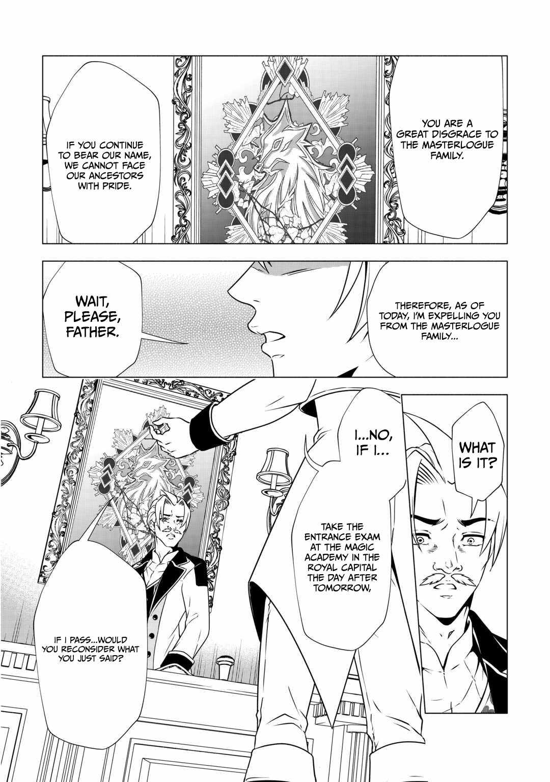 The Defective Noble with Zero Mana, Adored by the Four Great Elemental Kings Chapter 1 page 38