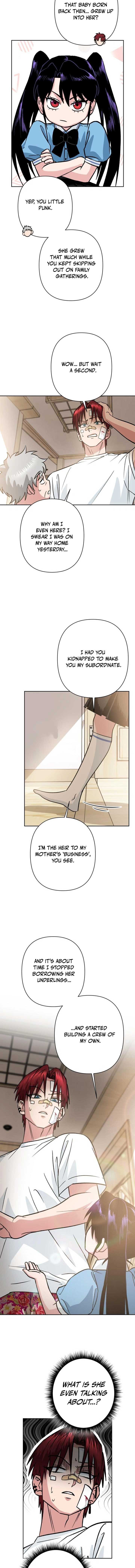 The Delinquent and the Gangster Heiress Chapter 2 page 5