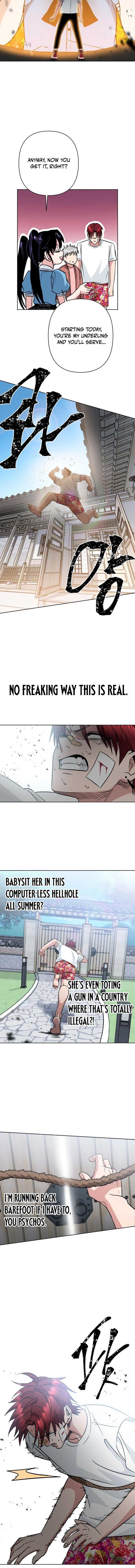 The Delinquent and the Gangster Heiress Chapter 2 page 8