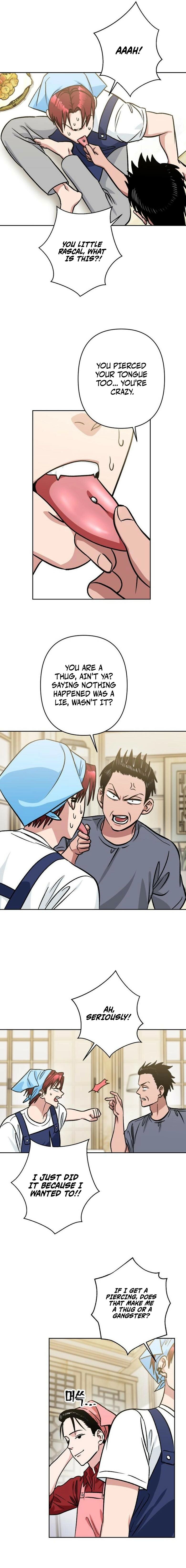 The Delinquent and the Gangster Heiress Chapter 25 page 6