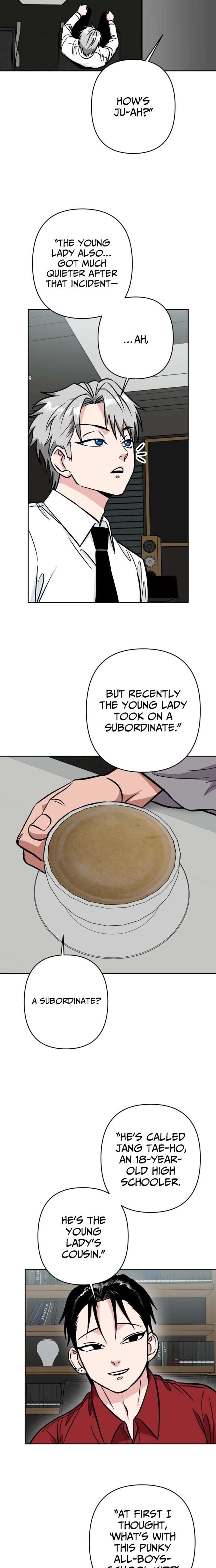 The Delinquent and the Gangster Heiress Chapter 40 page 6