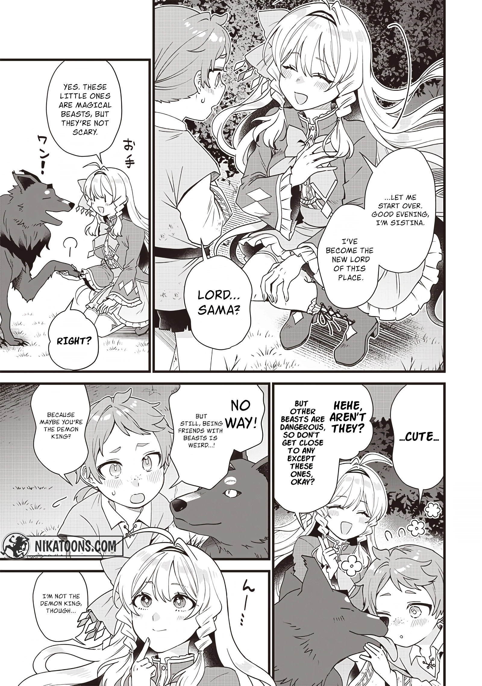 The Demoted Third Princess Begins the Frontier Reform!! Chapter 3 page 4