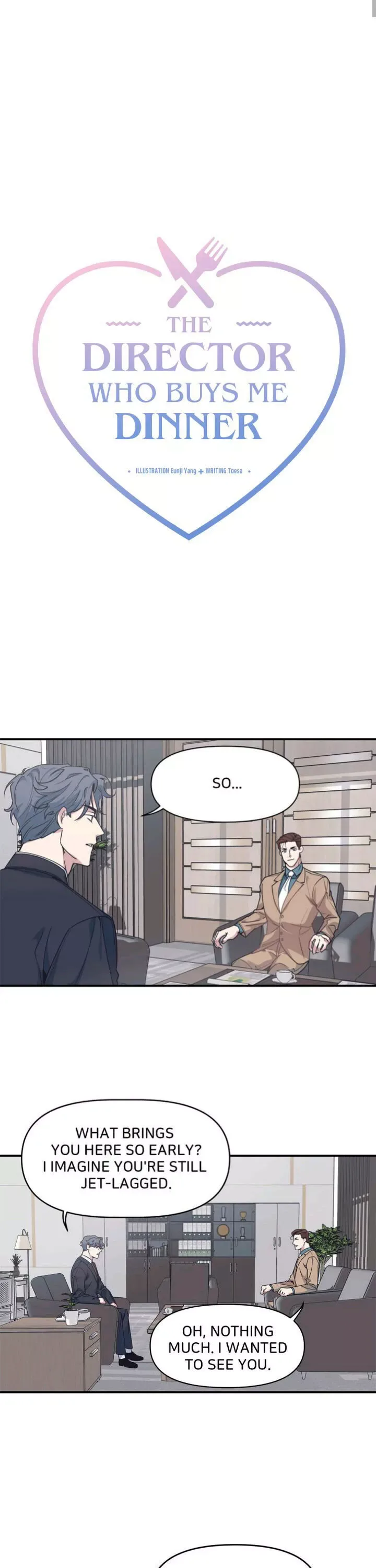 The Director Who Buys Me Dinner Chapter 31 page 1