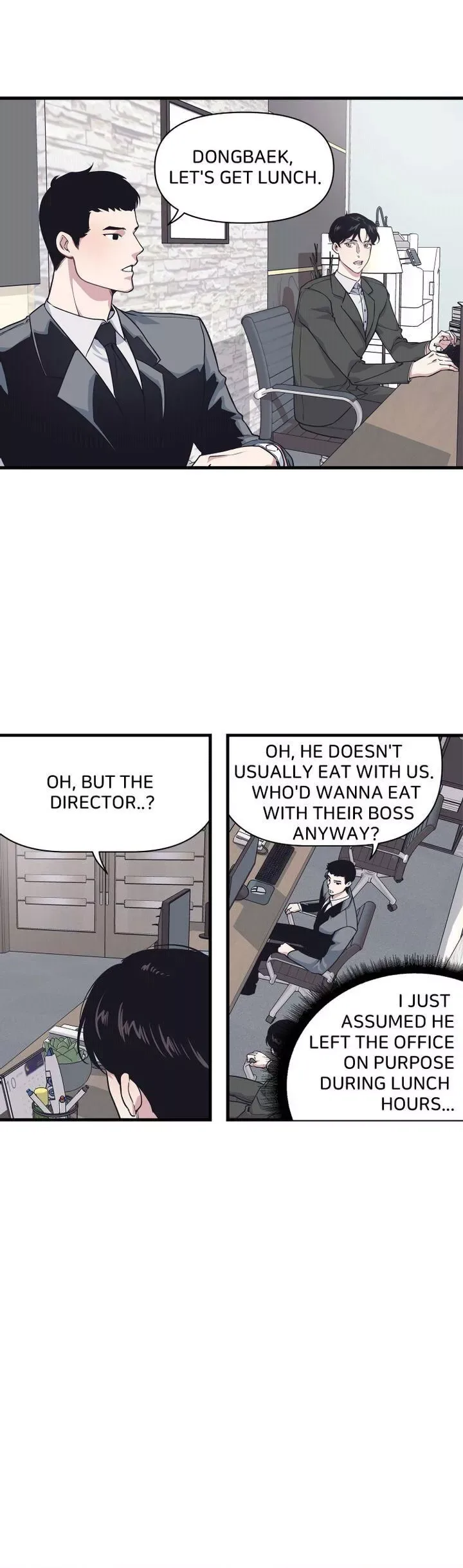 The Director Who Buys Me Dinner Chapter 9 page 1