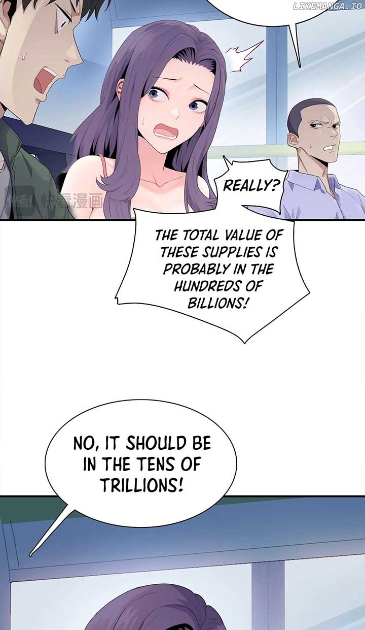 The doomsday ruthless man: hoarding trillions of supplies at the beginning Chapter 1 page 8